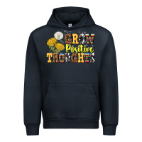 Navy grow positive thoughts Urban Hoodie - NancyCooperArtShop