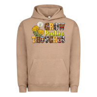 Pigment Burro grow positive thoughts Urban Hoodie - NancyCooperArtShop