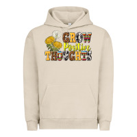 Pigment French Oak grow positive thoughts Urban Hoodie - NancyCooperArtShop