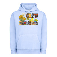 Pigment Grape Ice grow positive thoughts Urban Hoodie - NancyCooperArtShop