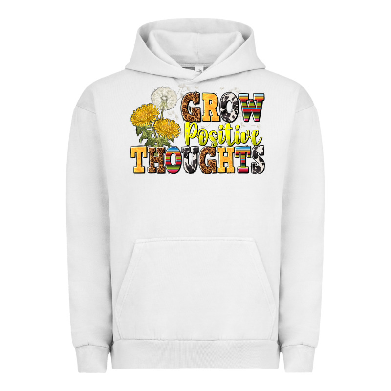 Grow Positive Thoughts Urban Hoodie by NancyCooperArtShop | Teevron