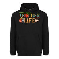 Black teacher life Heavyweight Hoodie - texasbilliewilder