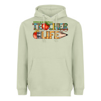 Matcha teacher life Heavyweight Hoodie - texasbilliewilder