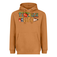 Meerkat teacher life Heavyweight Hoodie - texasbilliewilder