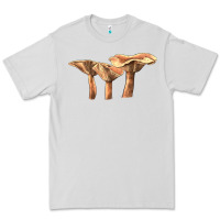 Dove Grey lactarius rufus mushroom Premium Tee - LillyAllenDesigns
