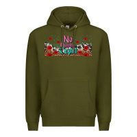 Army Green no thanks cupid Premium Hoodie - AdoDesignShop