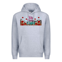 Heather Grey no thanks cupid Premium Hoodie - AdoDesignShop