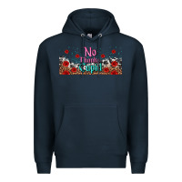 Navy no thanks cupid Premium Hoodie - AdoDesignShop