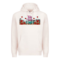Pale Pink no thanks cupid Premium Hoodie - AdoDesignShop