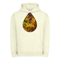 Pigment Pistachio Fall Teardrop Urban Hoodie - LillyAllenDesigns