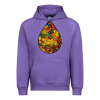Tulip Fall Teardrop Urban Hoodie - LillyAllenDesigns