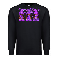 Black Domestic Violence Warrior Afro Gnomes Premium Sweatshirt - texasbilliewilder