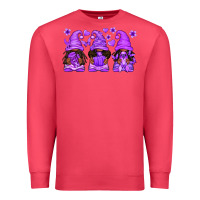 Cardinal Domestic Violence Warrior Afro Gnomes Premium Sweatshirt - texasbilliewilder