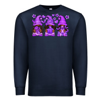 Navy Domestic Violence Warrior Afro Gnomes Premium Sweatshirt - texasbilliewilder
