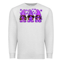 Oatmeal Heather Domestic Violence Warrior Afro Gnomes Premium Sweatshirt - texasbilliewilder