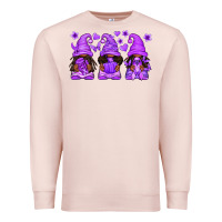 Pale Pink Domestic Violence Warrior Afro Gnomes Premium Sweatshirt - texasbilliewilder