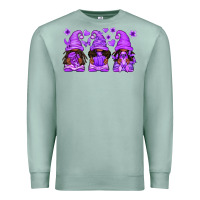Seafoam Domestic Violence Warrior Afro Gnomes Premium Sweatshirt - texasbilliewilder
