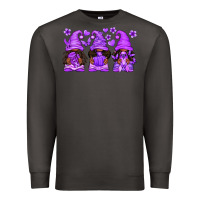 Smoke Domestic Violence Warrior Afro Gnomes Premium Sweatshirt - texasbilliewilder