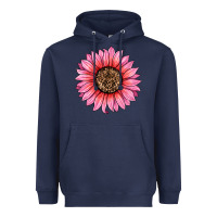Navy valentine's day sunflower Heavyweight Hoodie - RanaPortraitStore