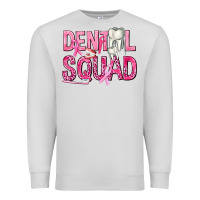 Dove Grey Dental Squad with Teeth Premium Sweatshirt - texasbilliewilder