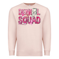 Pale Pink Dental Squad with Teeth Premium Sweatshirt - texasbilliewilder