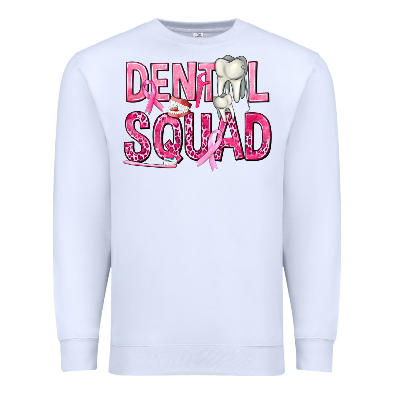 Dental Squad With Teeth Premium Sweatshirt by texasbilliewilder | Teevron