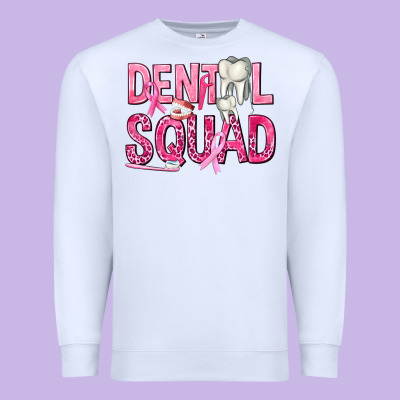 Dental Squad With Teeth Premium Sweatshirt Designed By Texasbilliewilder