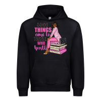 Black good things come to those who hustle Urban Hoodie - NancyCooperArtShop