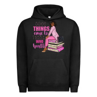 Pigment Black good things come to those who hustle Urban Hoodie - NancyCooperArtShop