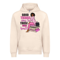 Sandshell good things come to those who hustle Urban Hoodie - NancyCooperArtShop