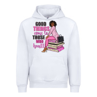 White good things come to those who hustle Urban Hoodie - NancyCooperArtShop
