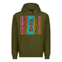 Army Green nana cinco de mayo Premium Hoodie - Artiststas