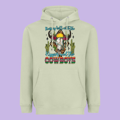 Heavyweight Hoodie raising hell with the hippies and the cowboys