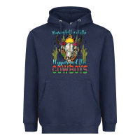 Navy raising hell with the hippies and the cowboys Heavyweight Hoodie - Zillion Design Studio