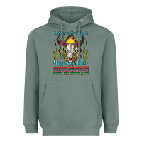 Sage raising hell with the hippies and the cowboys Heavyweight Hoodie - Zillion Design Studio
