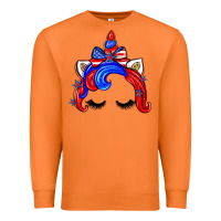 Carrot 4th of july unicorn Premium Sweatshirt - Zillion Design Studio