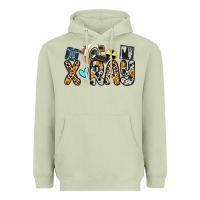Matcha x ray Heavyweight Hoodie - Zillion Design Studio