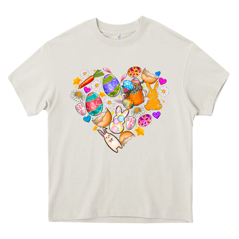 Easter Love Heavy Core Tee by CowhideDigitalArt | Teevron