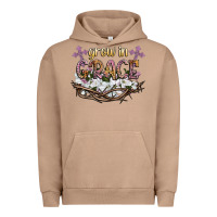 Pigment Burro grow in grace Urban Hoodie - NancyCooperArtShop