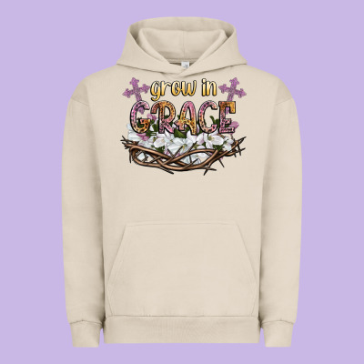 Grow In Grace Urban Hoodie Designed By Nancycooperartshop