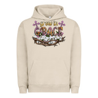 Pigment French Oak grow in grace Urban Hoodie - NancyCooperArtShop