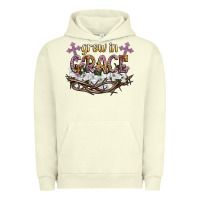 Pigment Pistachio grow in grace Urban Hoodie - NancyCooperArtShop
