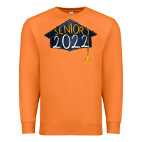 Carrot senior 2022 graduation cap Premium Sweatshirt - RanaPortraitStore