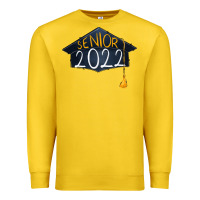 Lemon senior 2022 graduation cap Premium Sweatshirt - RanaPortraitStore