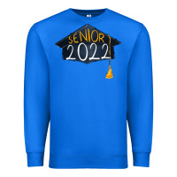 True Royal senior 2022 graduation cap Premium Sweatshirt - RanaPortraitStore