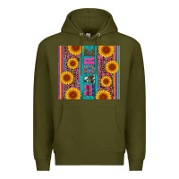 Army Green madre cinco de mayo Premium Hoodie - Artiststas