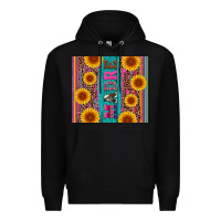 Black madre cinco de mayo Premium Hoodie - Artiststas
