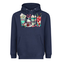 Navy teacher coffee cups Heavyweight Hoodie - texasbilliewilder