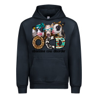 Navy ocd obsessive cow disorder Urban Hoodie - Jasminsmagicworld