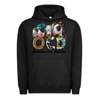 Pigment Black ocd obsessive cow disorder Urban Hoodie - Jasminsmagicworld